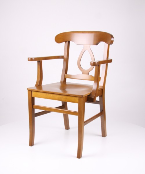 Holzstuhl mit Armlehne � Modell n071